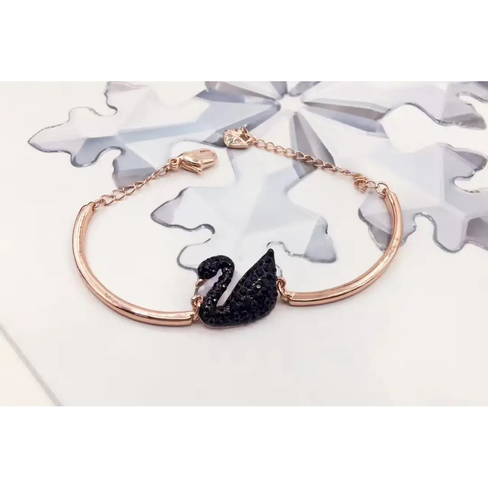 Swarovski Black Swan Bracelet